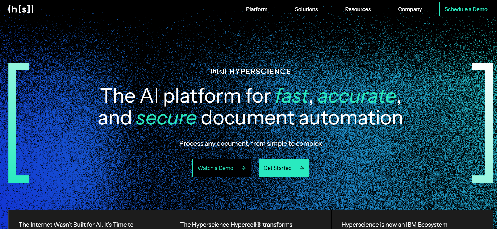 Intelligent Document Processing Platform